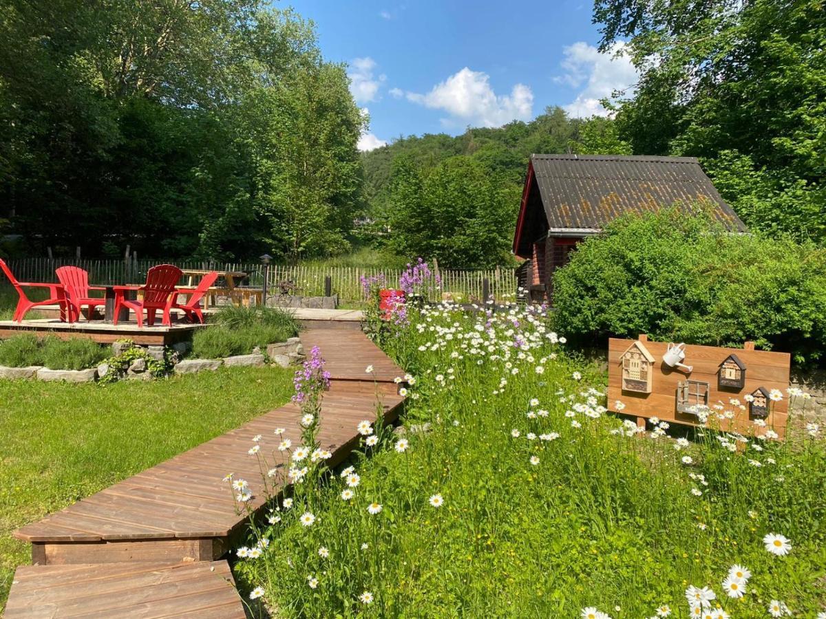 Le Gite Des Platanes Spa Exterior foto